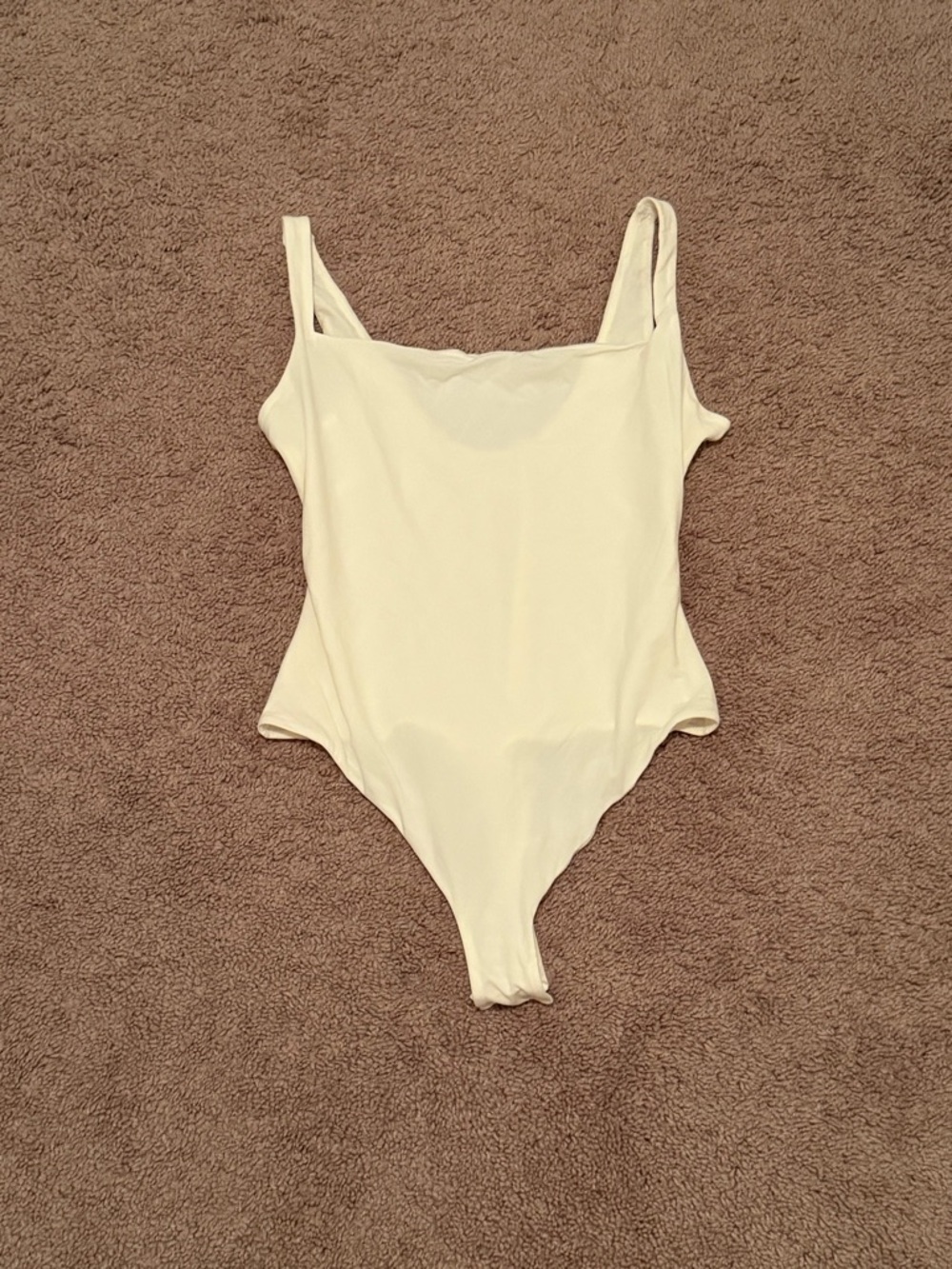 SKIMS Cream fits everybody bodysuit